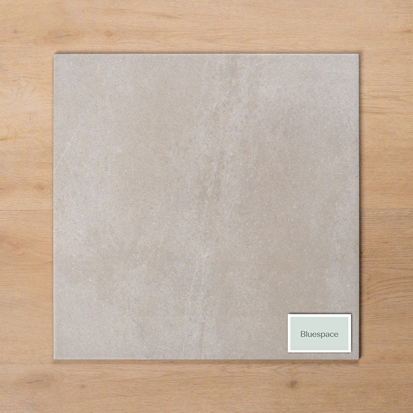 Burleigh Silver Matt Cushioned Edge Porcelain Tile 450x450mm