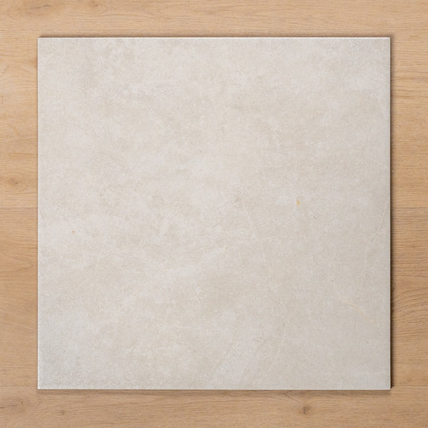 Avalon White Lappato Porcelain Tile 450x450mm