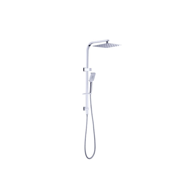 Nero Celia Square Shower Set Chrome