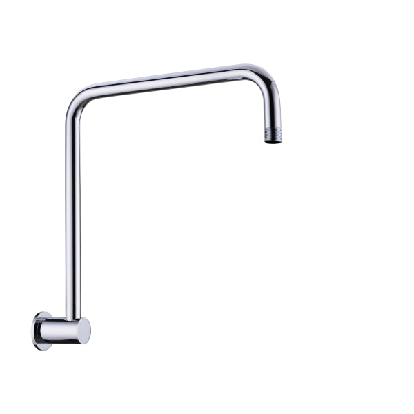 Nero Round Swivel Shower Arm Chrome
