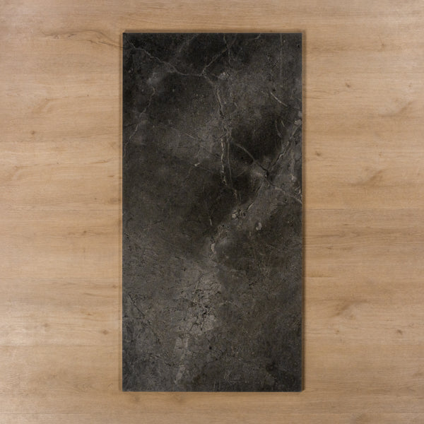 Casuarina Charcoal Honed Porcelain Tile 600x1200mm