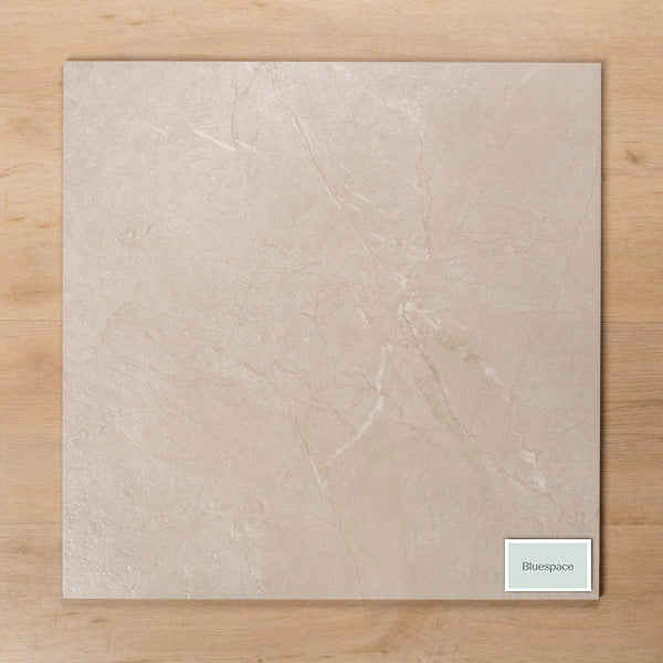 Casuarina Cream Honed Porcelain Tile 600x600mm