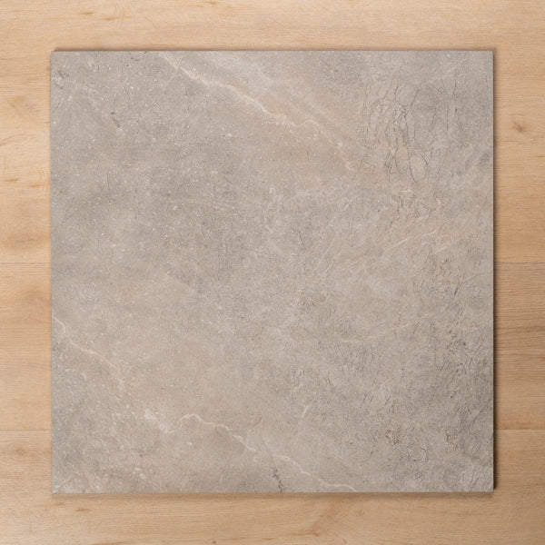 Casuarina Grey Honed Porcelain Tile 600x600mm