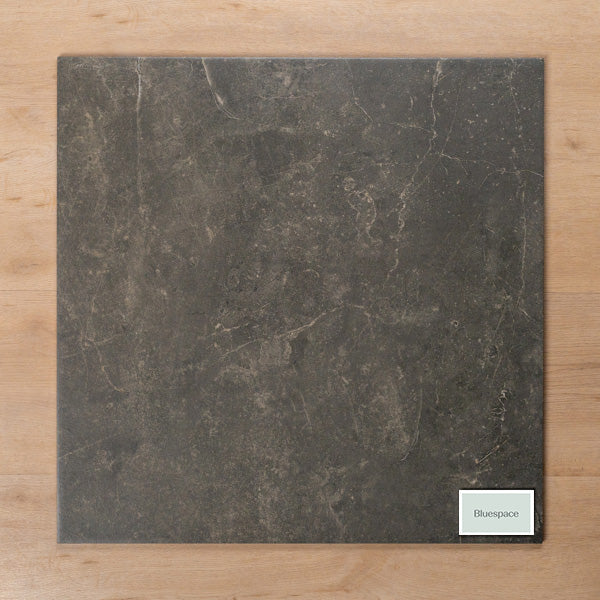 Avalon Charcoal External P5 Porcelain Tile 600x600mm - The Blue Space