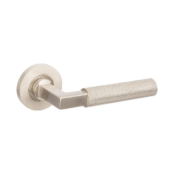 Zanda Zurich Dummy Door Handle Set Brushed Nickel