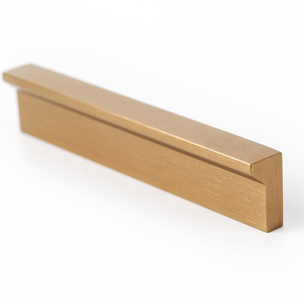 Momo Handles Angle Pull Handle Dark Brushed Brass