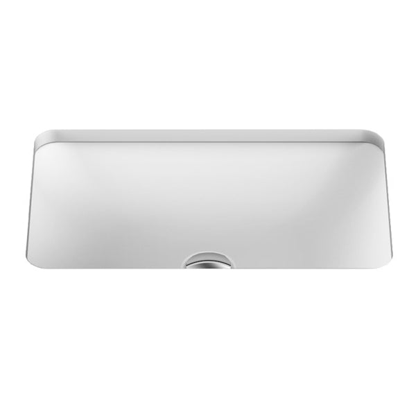 ADP Glory 545 x 355 Solid Surface Under Counter Basin White