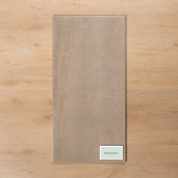Burleigh Latte Gloss Cushioned Edge Ceramic Tile 300x600mm