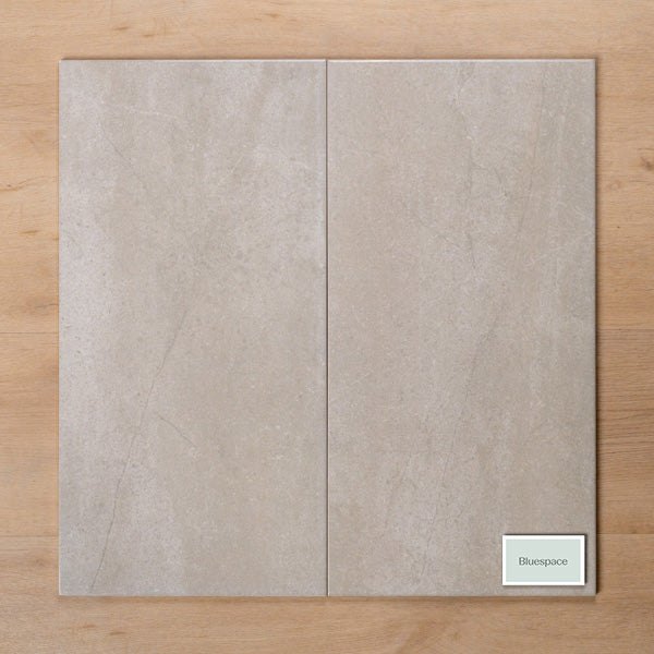 Burleigh Silver Gloss Cushioned Edge Ceramic Tile 300x600mm