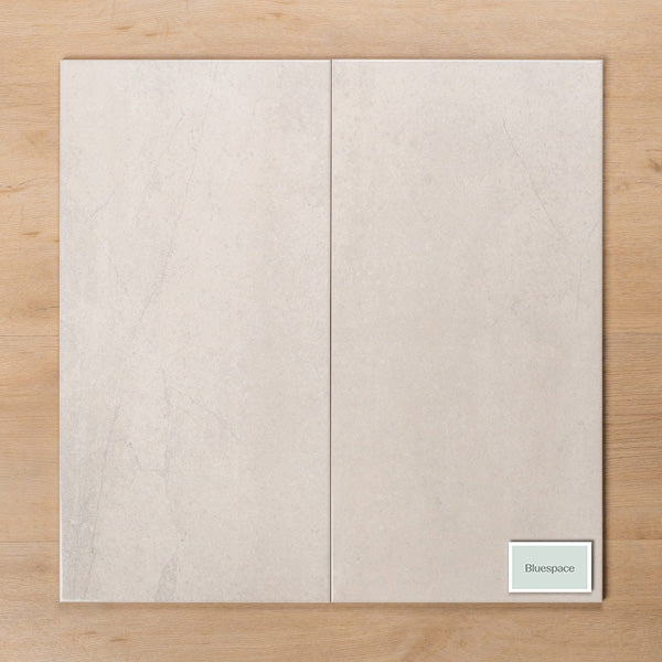 Burleigh White Gloss Cushioned Edge Ceramic Tile 300x600mm
