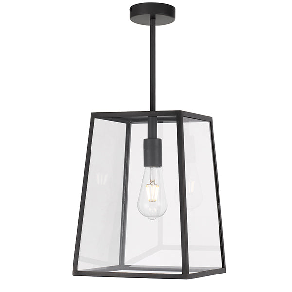 Telbix Cantena E27 25cm Pendant Black