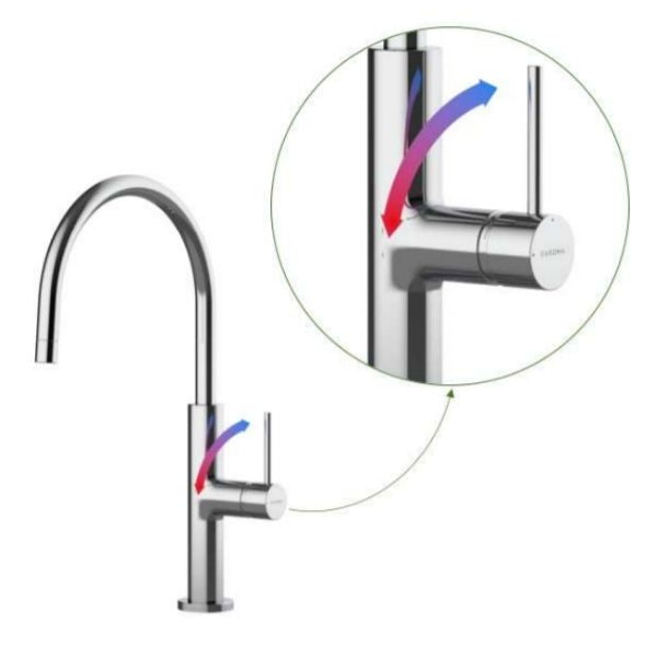 Caroma Liano II Pull Out Sink Mixer - Chrome