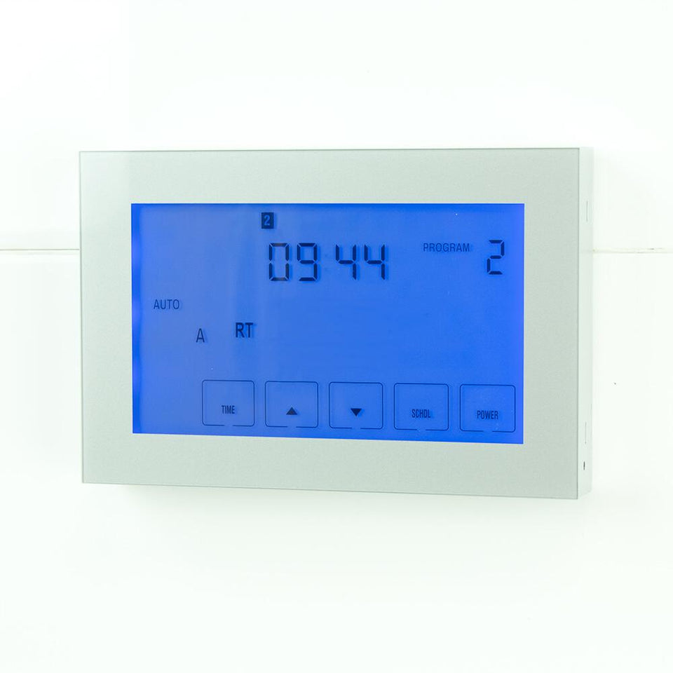 Radiant Premium Range Glass Front Digital Timer Silver