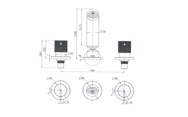 Cadence 1/4 Turn Shower Set Chrome