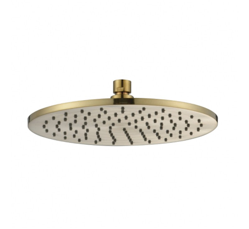 Star Round Shower Head 250mm Brushed Bronze
