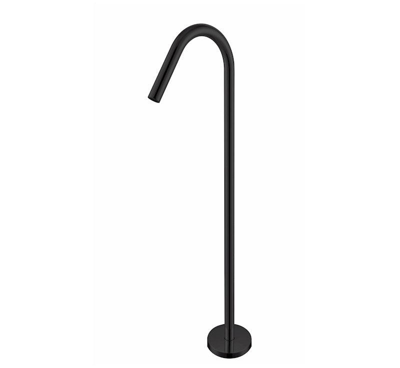Nero Mecca Bianca Floor Standing Bath Spout Matte Black