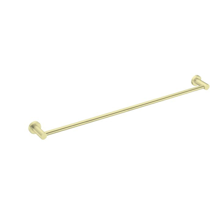 Nero Mecca Single Towel Rail 600mm Brushed Gold