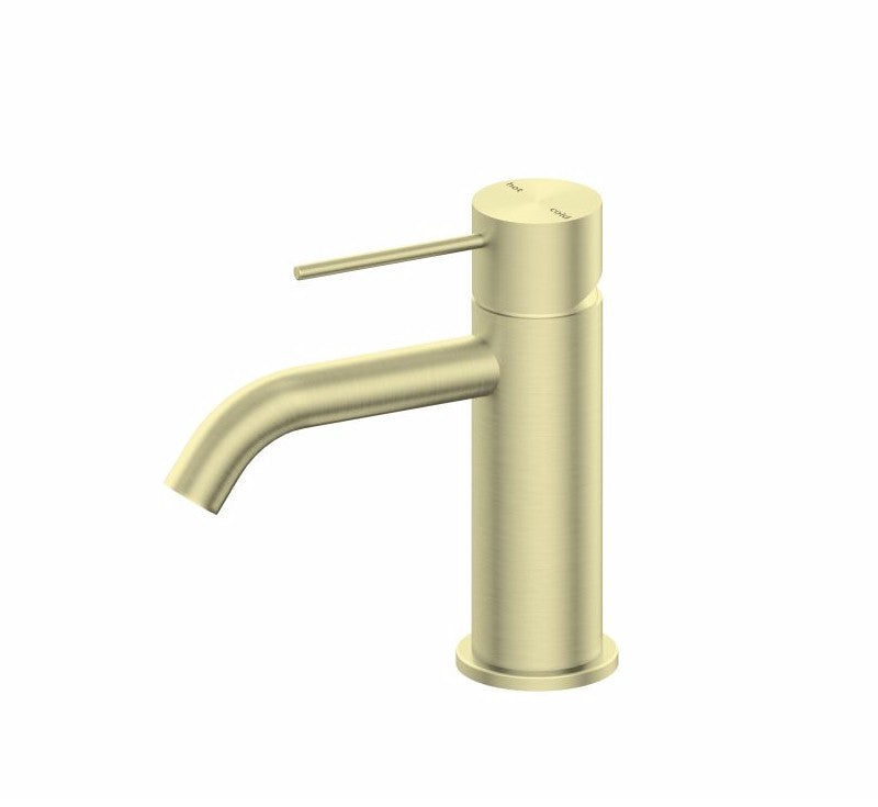 Nero Mecca Basin Mixer Brushed Gold