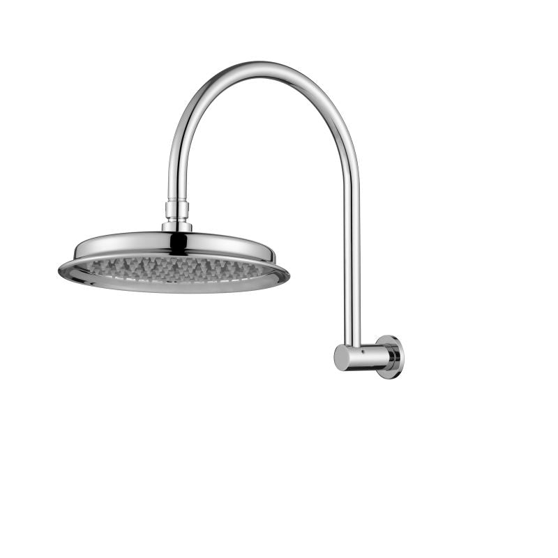 Montpellier Shower Arm and Rose Chrome
