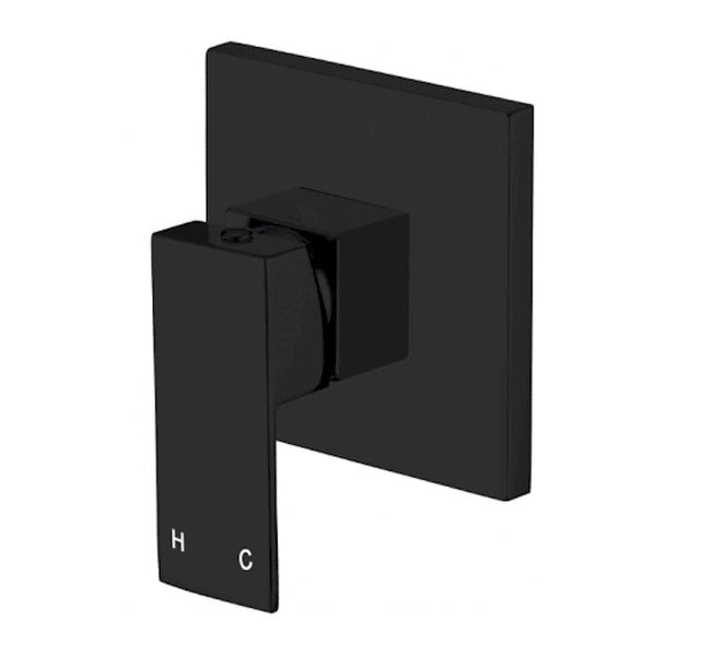 Modern National Chao Mini Shower Mixer Matte Black | The Blue Space