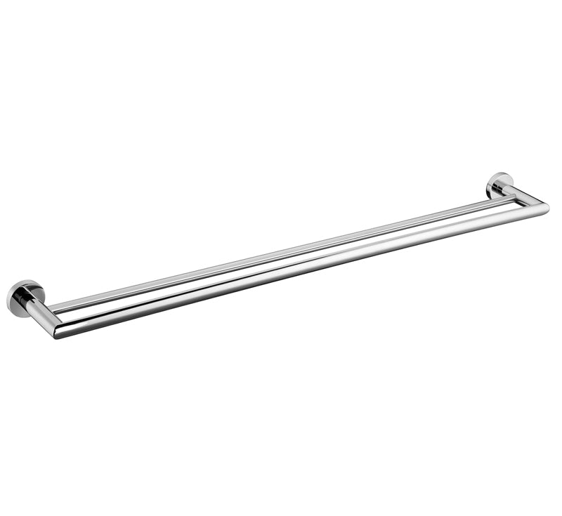 Eva Double Towel Rail Chrome