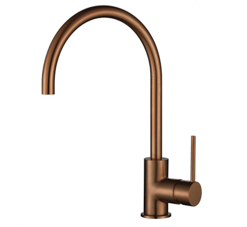 Star Mini Kitchen Mixer PVD Champagne