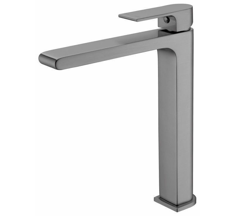 Nero Bianca Tall Basin Mixer Gun Metal