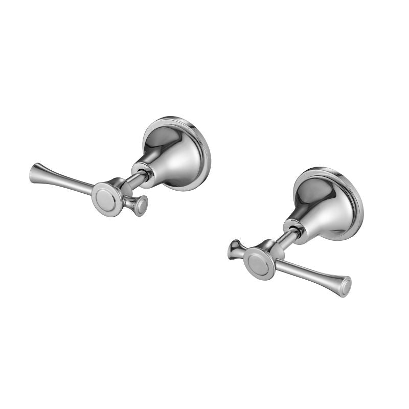 Montpellier Wall Assemblies 1/4 Turn Chrome