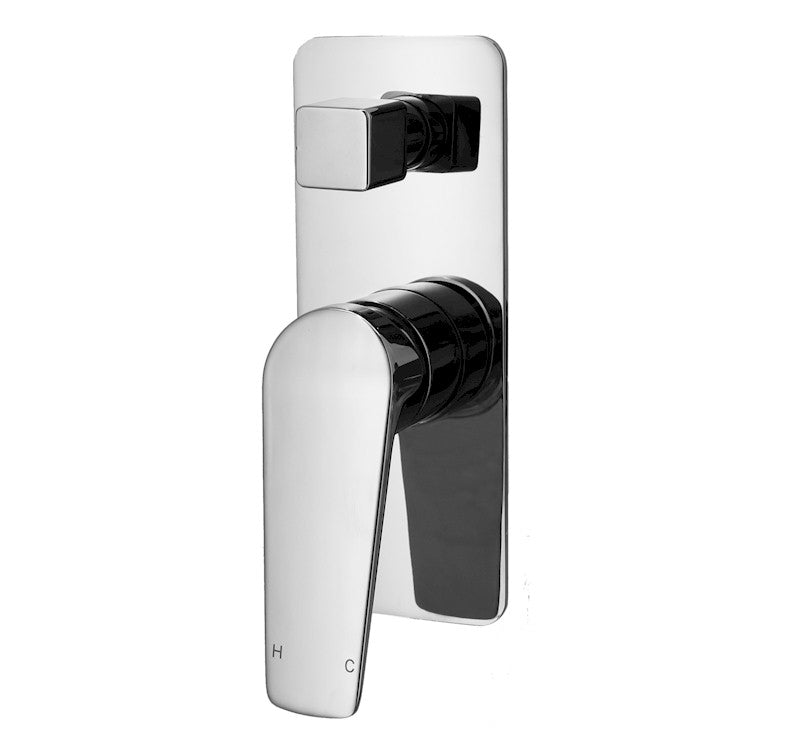 Cascade Shower Mixer with Diverter Chrome