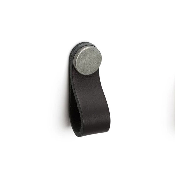 ADP Loop Leather Pull Premium Handle 70mm Black - The Blue Space