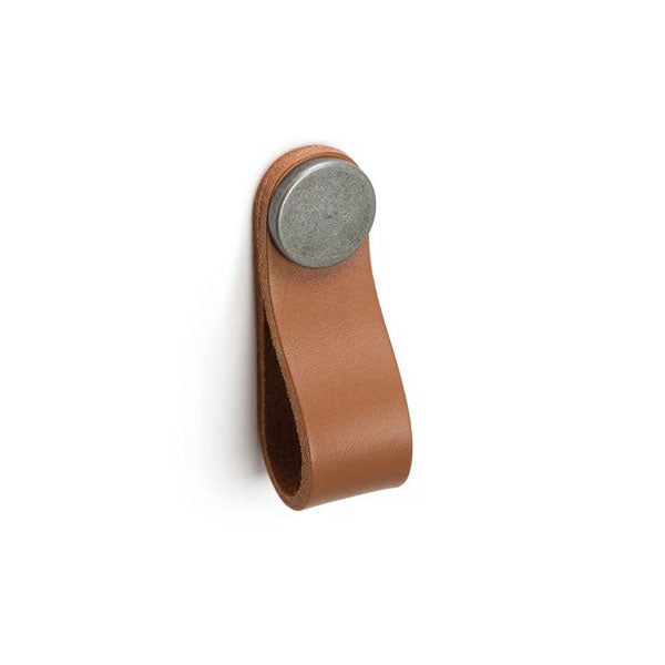 ADP Loop Leather Pull Premium Handle 70mm Tan - The Blue Space