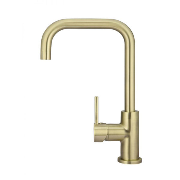 Meir Round Kitchen Sink Mixer - Tiger Bronze