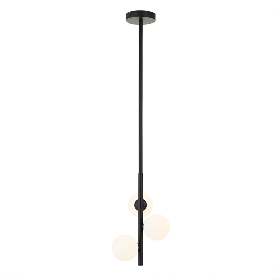 Telbix Moran G9 3 Light Pendant Black