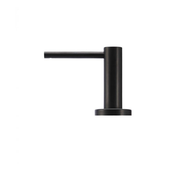 Meir Round Matte Black Soap Dispenser - The Blue Space