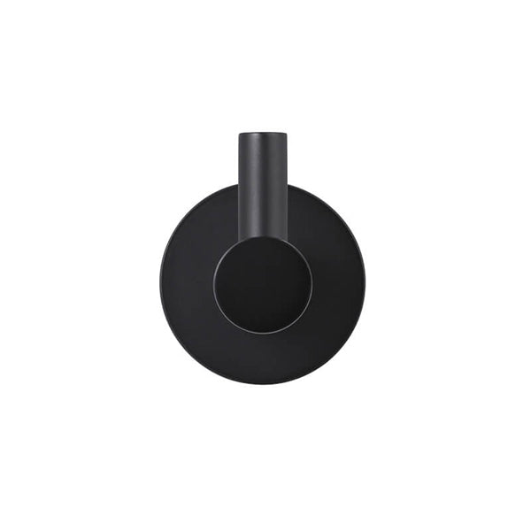 Meir Round Robe Hook Matte Black