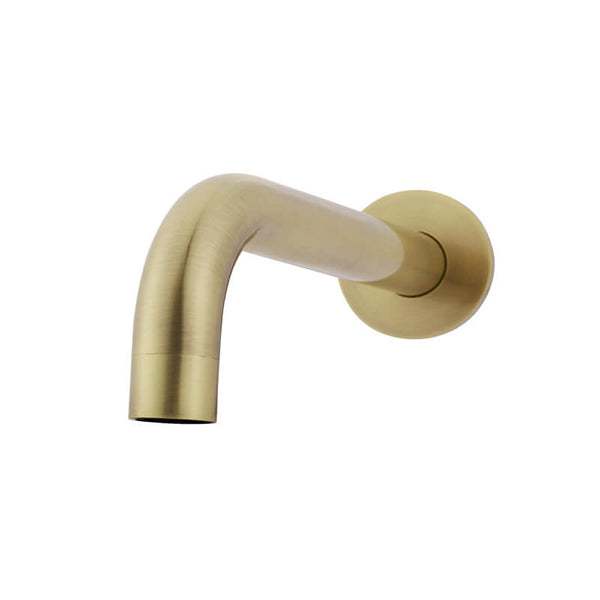 Meir Round Curved Spout 200mm Tiger Bronze