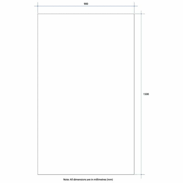 Thermogroup Rectangle 25mm Bevel Edge Mirror