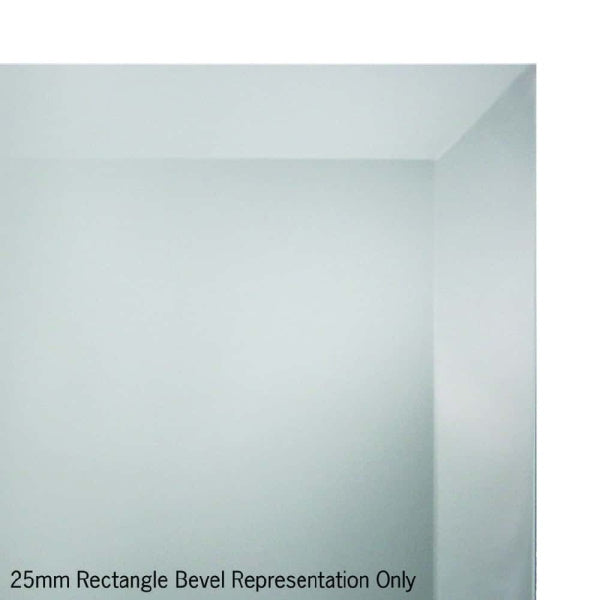 Thermogroup Rectangle 25mm Bevel Edge Mirror
