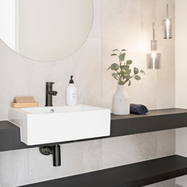 Meir Round Basin Mixer - Shadow