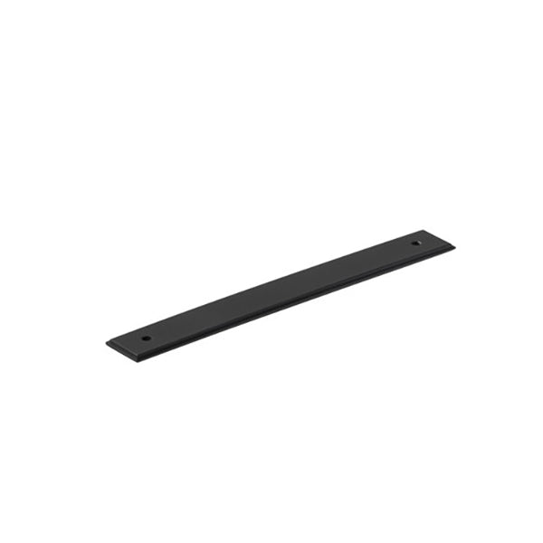 Momo Handles Barrington Backplate to Suit Bar Handle Matt Black Online at The Blue Space