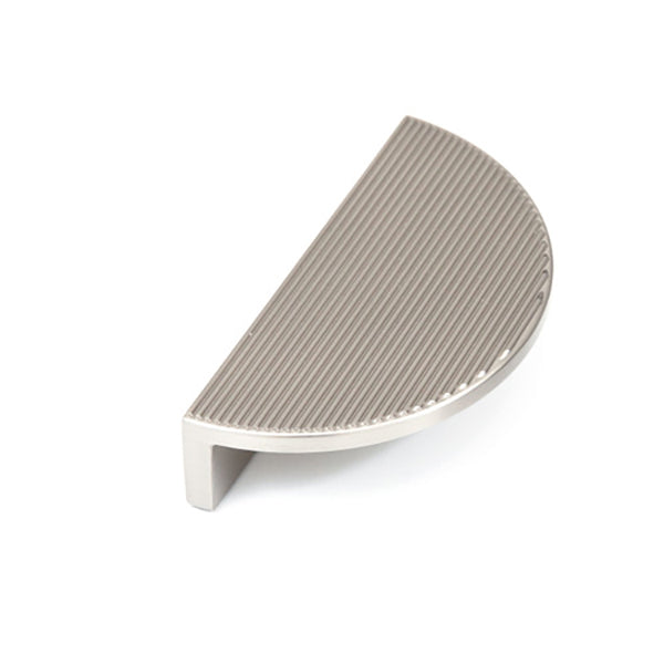 Momo Handles Barrington Eclipse Ribbed Dull Brushed Nickel