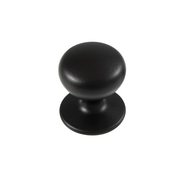 Momo Handles New Hampton Round Knob 32mm Matt Black