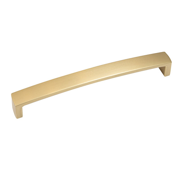Momo Handles New Hampton D Handle 160mm Matt Brass Online at The Blue Space