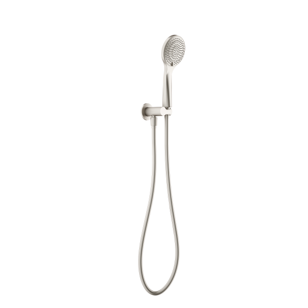 Nero Opal Shower on Bracket With Air Shower Brushed Nickel