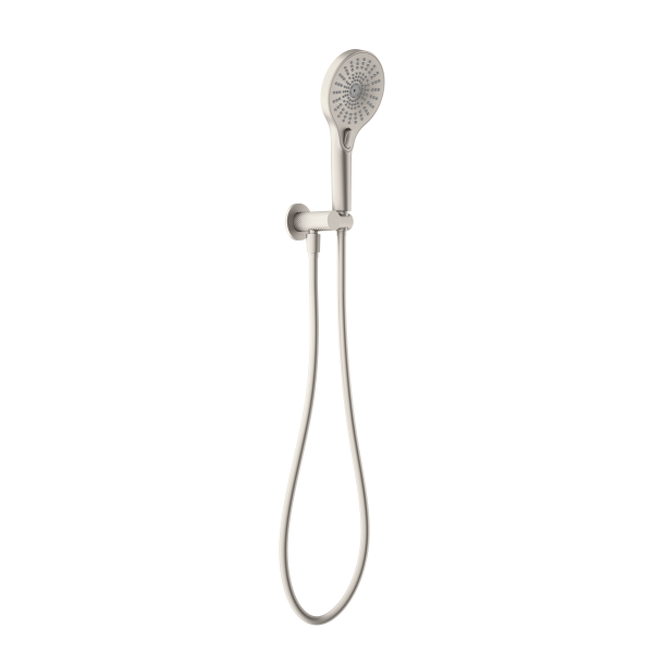 Nero Opal Shower on Bracket Brushed Nickel