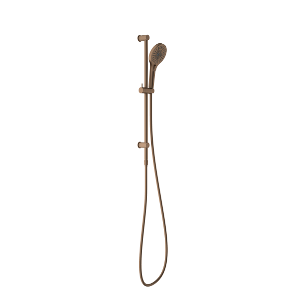 Nero Opal Shower Rail Brushed Bronze