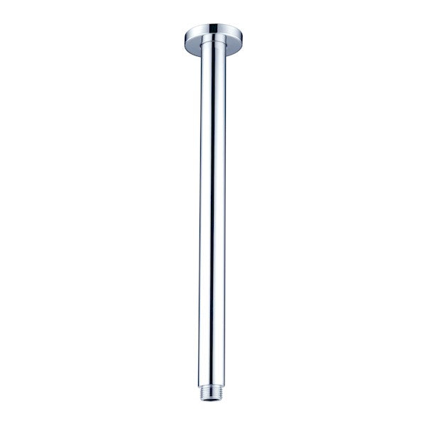 Nero Round Ceiling Arm 300mm Chrome