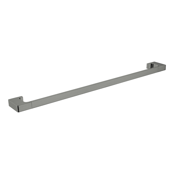 Nero Pearl/Vitra Single Towel Rail Gunmetal