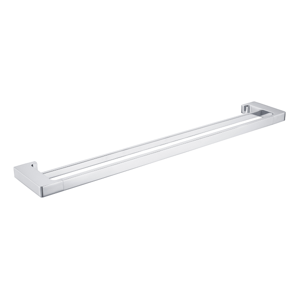 Nero Pearl/Vitra Double Towel Rail Chrome