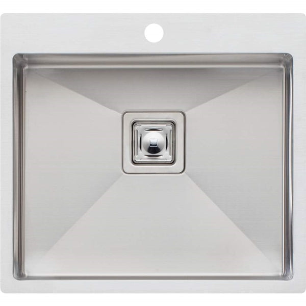 Oliveri Pro Series single grand bowl topmount sink 1TH